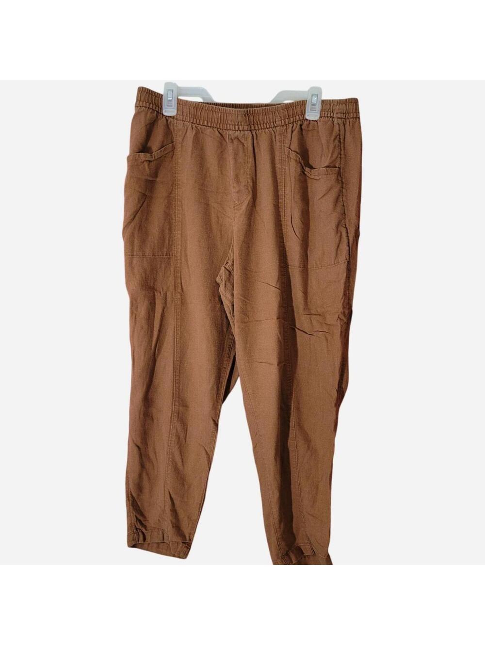 Old Navy Women's Brown and Orange Joggers-tracksuit